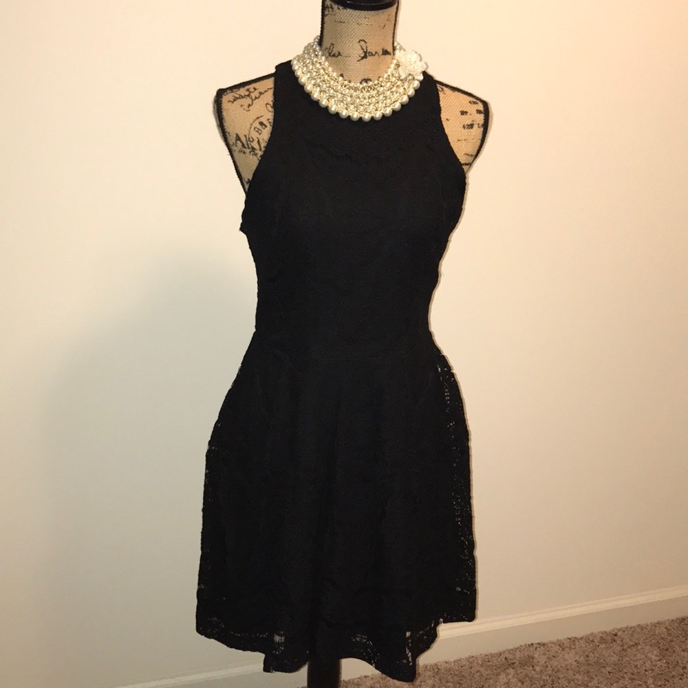 Black Lace Dress